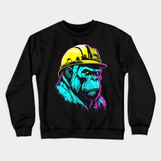 Quiet, genius at work Crewneck Sweatshirt